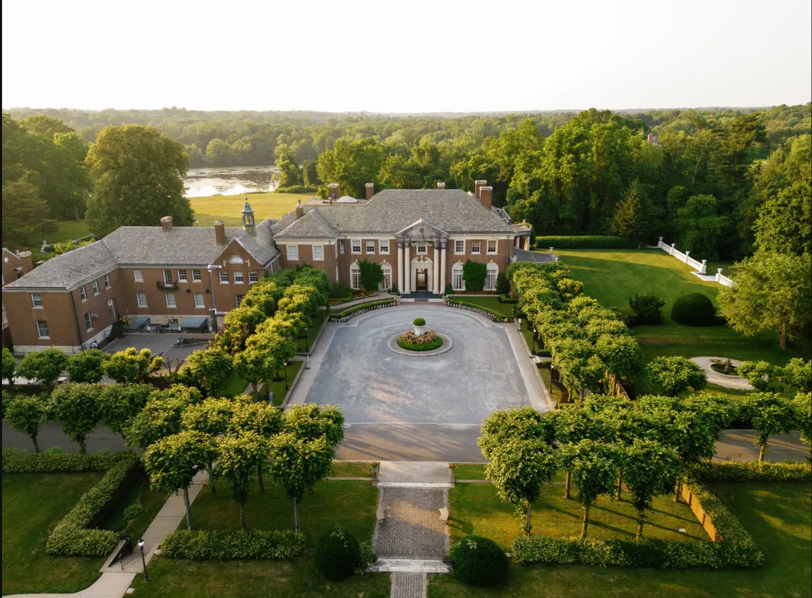 The de Seversky Mansion and its formal grounds